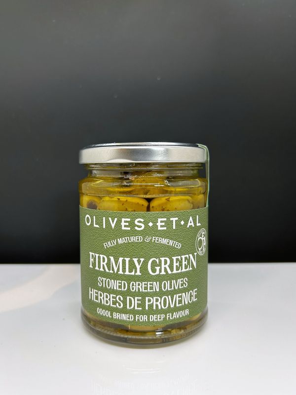 Firmly Green Olives
