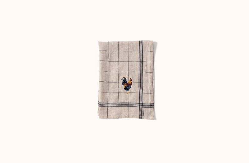 CHARVET NATURAL BISTRO LINEN KITCHEN TOWEL