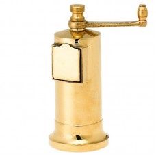 CHEF&#39;S MATE BRASS PEPPER MILL 5&quot;