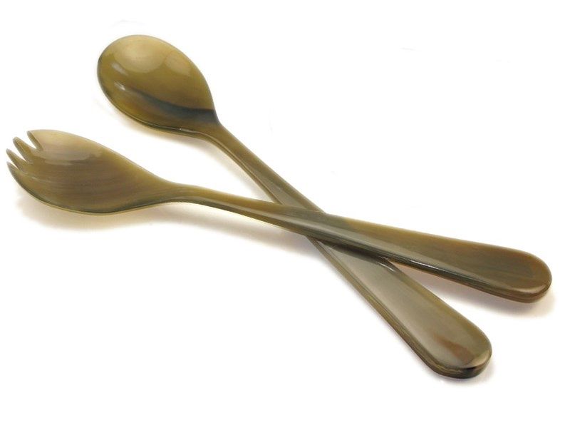 ABBEYHORN SALAD SERVERS