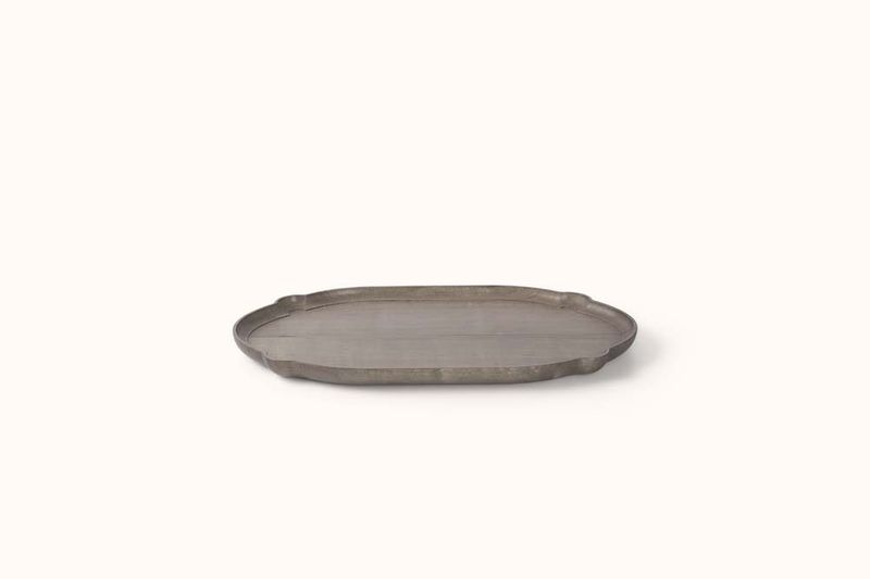 IFUJI ITALIAN OVAL TRAY GREY