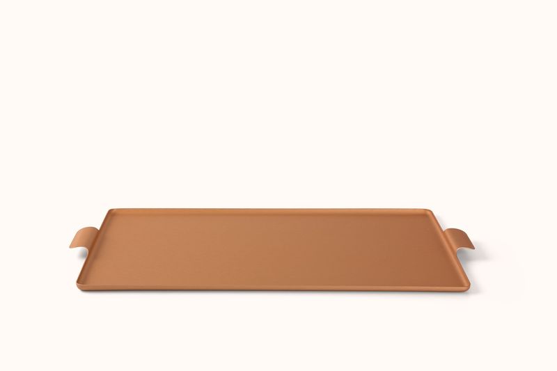 KAYMET BLUSH GOLD LARGE PRESSED TRAY