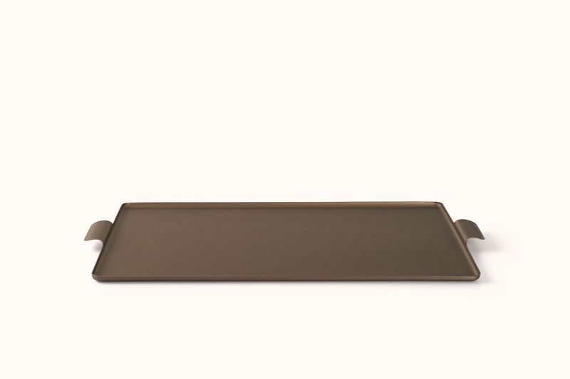 KAYMET MOCHA LARGE PRESSED TRAY