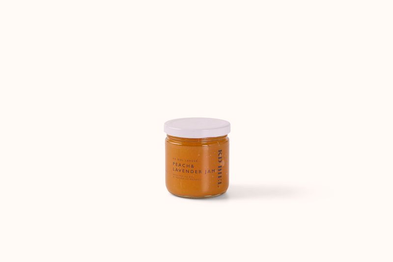 KD BIEL LARDER PEACH &amp; LAVENDER JAM