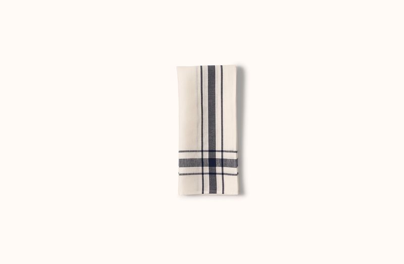 LIBECO BLACK CAMARET KITCHEN TOWEL