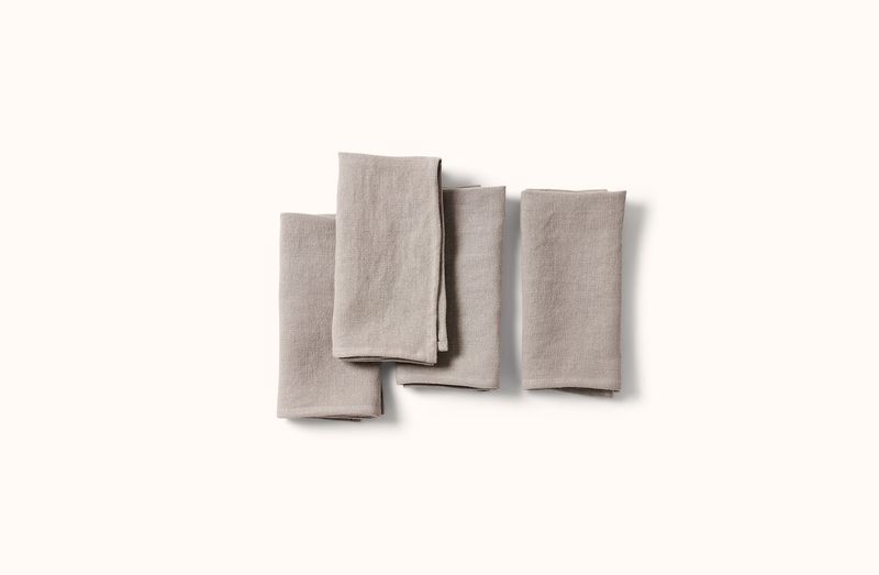 LIBECO FOG HUDSON NAPKIN