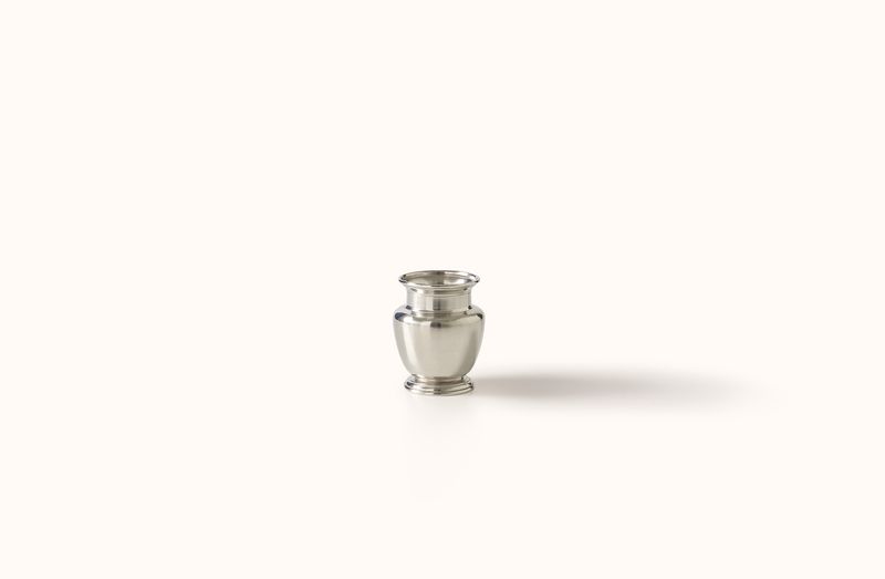 MATCH PEWTER MEDIUM RIMMED VASE