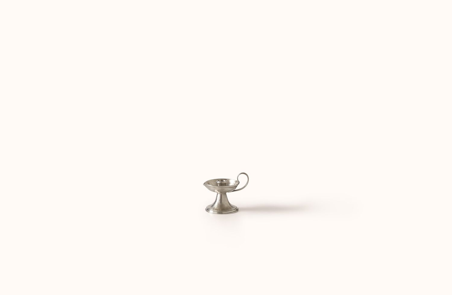 MATCH PEWTER BEDSIDE CANDLE HOLDER