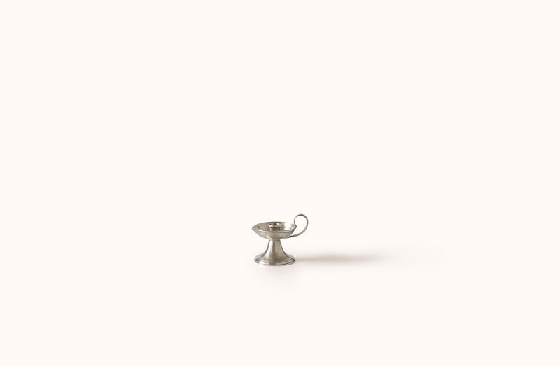 MATCH PEWTER BEDSIDE CANDLE HOLDER