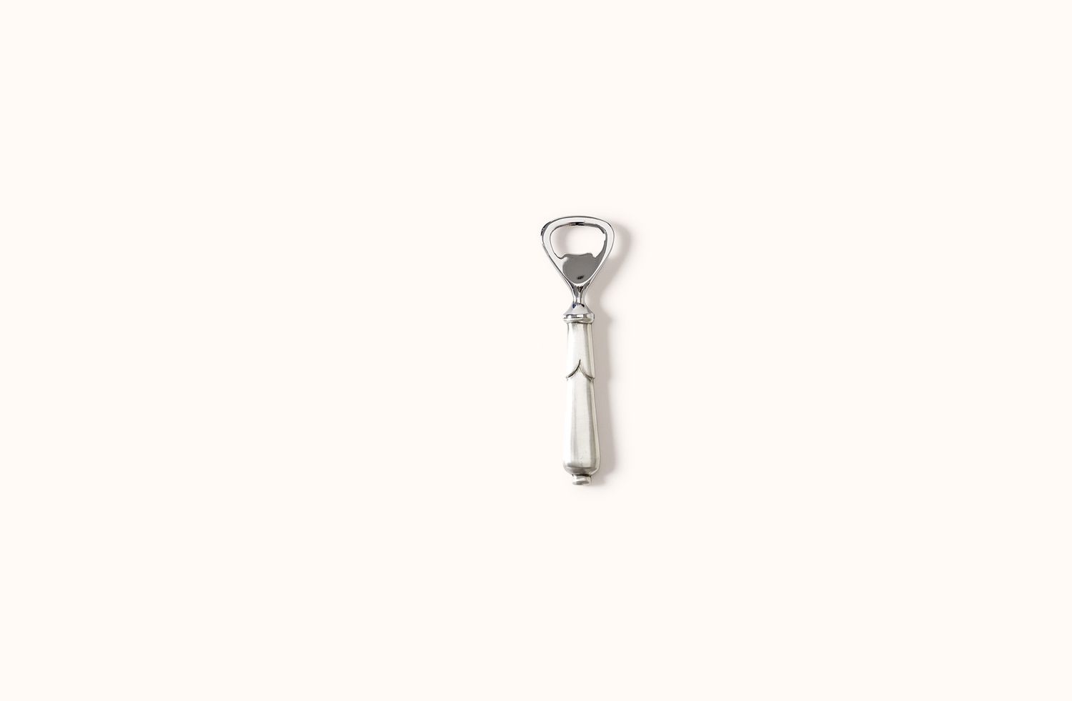 MATCH PEWTER AND STAINLESS STEEL BOTTLE OPENER