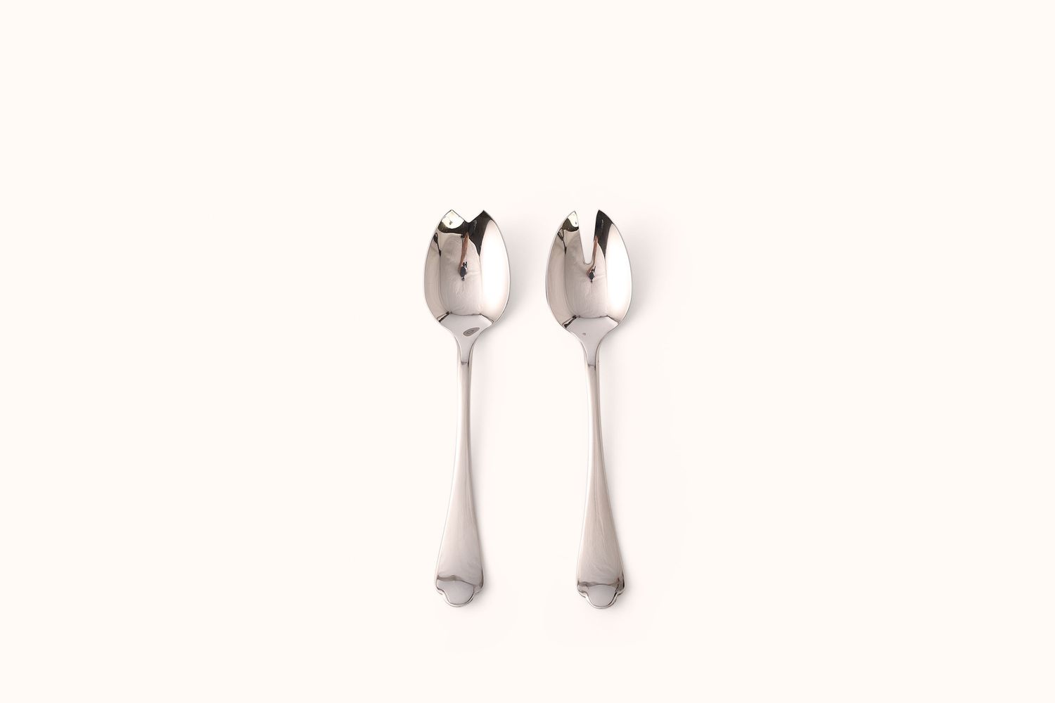 MEPRA POLISHED STAINLESS STEEL DOLCE VITA SALAD  SET