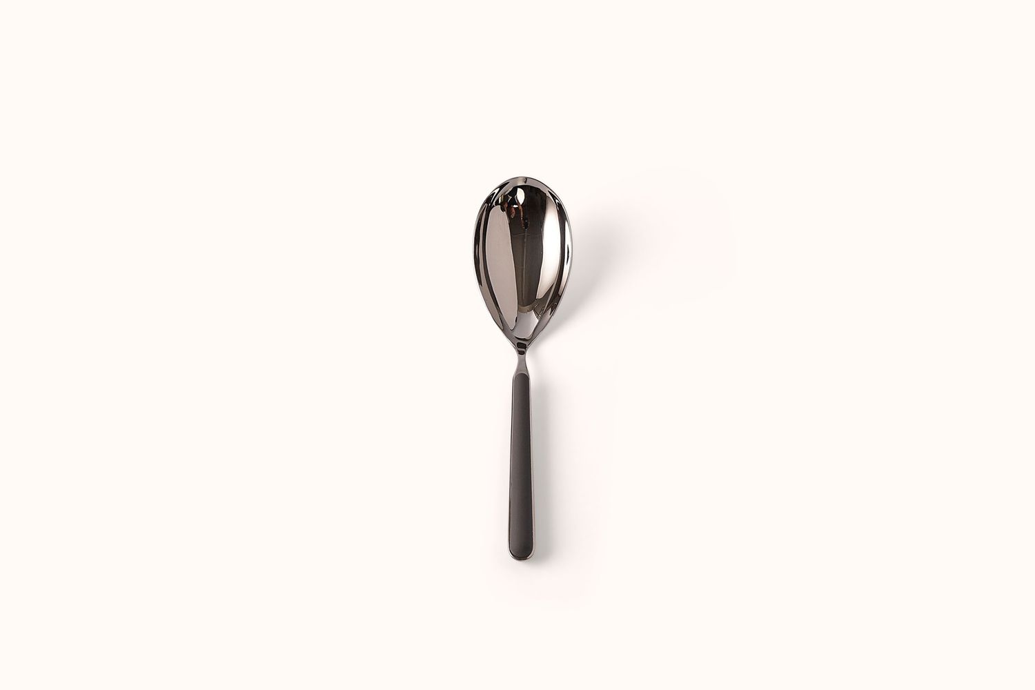 MEPRA GREY ON POLISHED STAINLESS STEEL FANTASIA RISOTTO SPOON