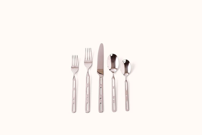 MEPRA POLISHED STAINLESS STEEL OFFICINA FLATWARE SET