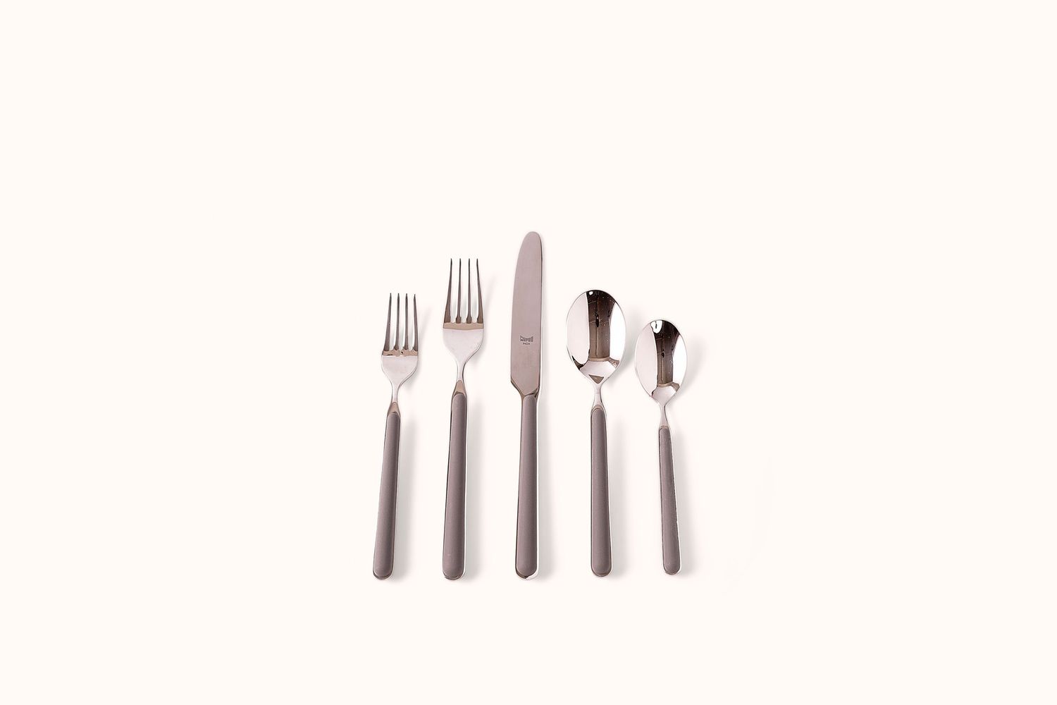 MEPRA GREY ON POLISHED STAINLESS STEEL FANTASIA FLATWARE SET
