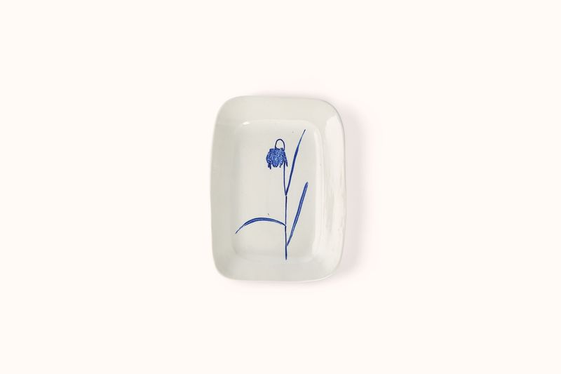 MG BY HAND RECTANGLE PLATTER - FRITILLARIA