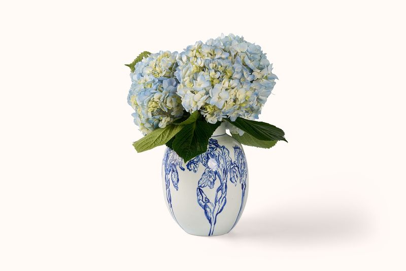 MG BY HAND LARGE VASE - IRIS