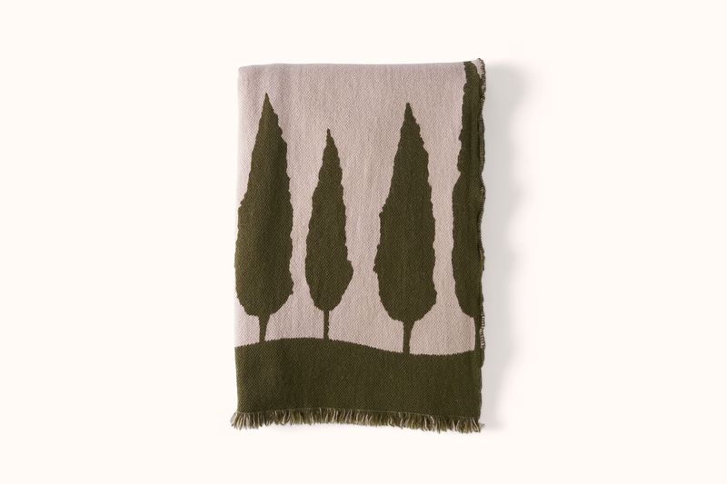 ARCOLAIO TOSCANA FRINGE THROW