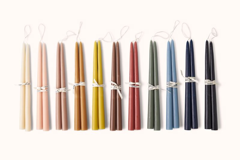 KD BIEL 12&quot; DIPPED TAPER CANDLES