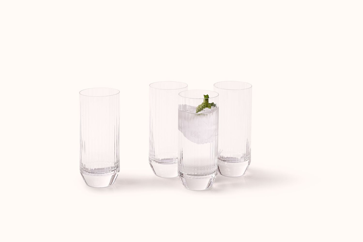 NUDE YOUMEUS DESIGN HIGH BALL GLASSES MEDUIM
