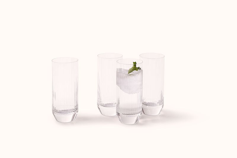 NUDE YOUMEUS DESIGN HIGH BALL GLASSES MEDUIM