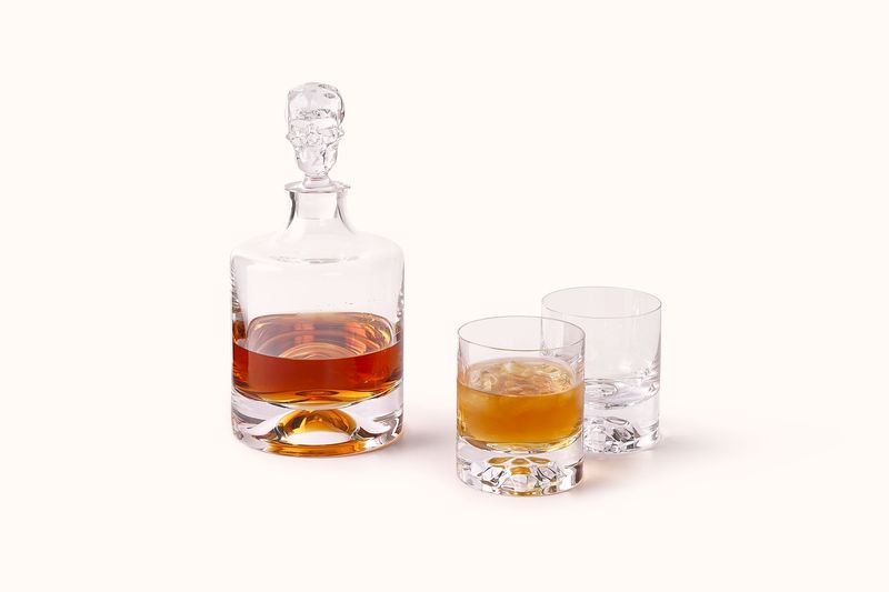 NUDE SHADE WHISKEY DECANTER GIFT SET