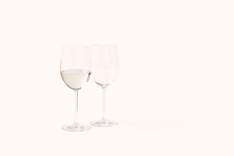 NUDE VINTAGE WHITE WINE GLASSES