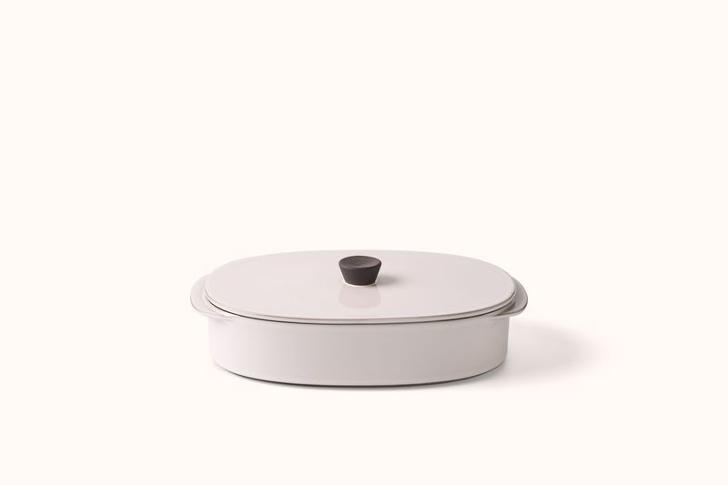 REVOL OBLONG BAKING DISH WITH LID