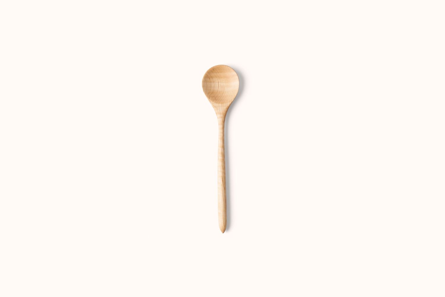 TROY BROOK STUDIOS WOOD ROUND SPOON UTENSIL, Colour: TIGER MAPLE