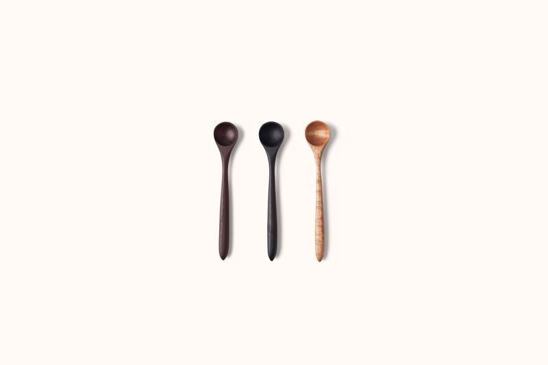 TROY BROOK STUDIOS WOOD SMALL JAR SPOON UTENSIL