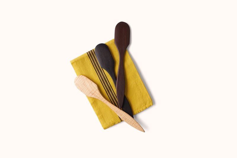 TROY BROOK STUDIOS WOOD STIRRING SPATULA UTENSIL