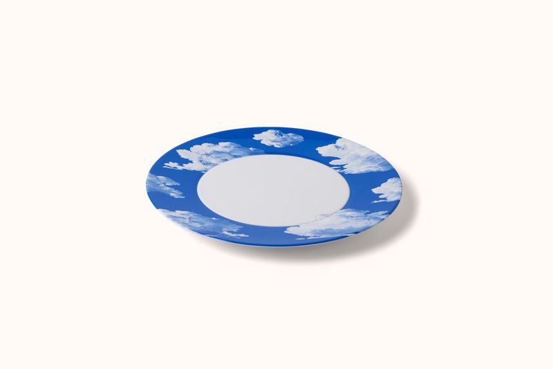 FURSTENBURG BLUE CLOUDS PORCELAIN REVERIE BUFFET PLATE