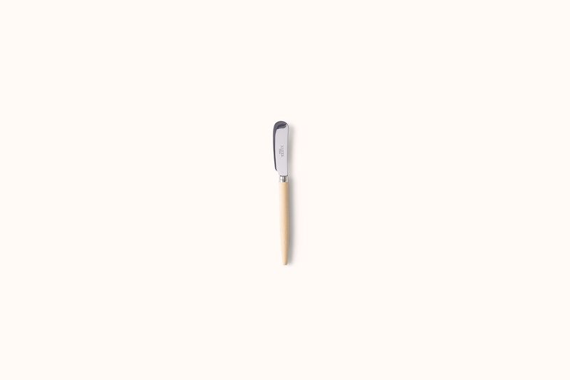 SABRE PARIS POLISHED STAINLESS STEEL JONC BUTTER SPREADER