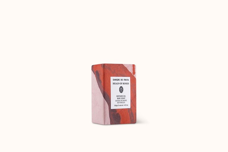 SANGRA DE FRUTA BOTANICAL BAR SOAP - HEAD OF ROSES