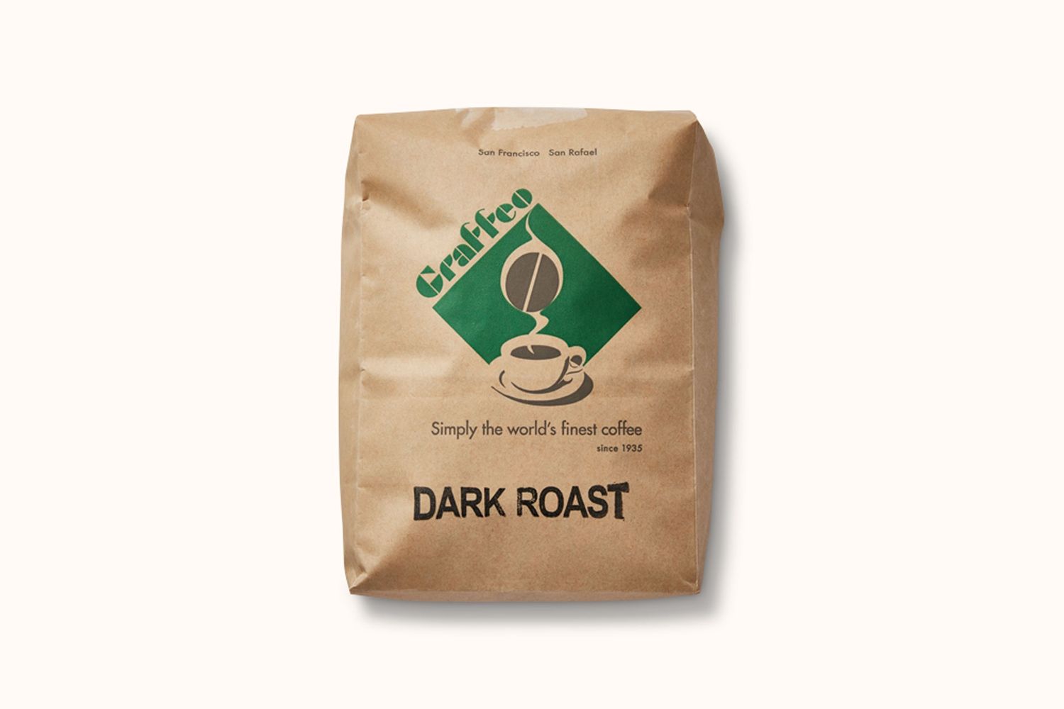 GRAFFEO WHOLE BEAN COFFEE DARK ROAST