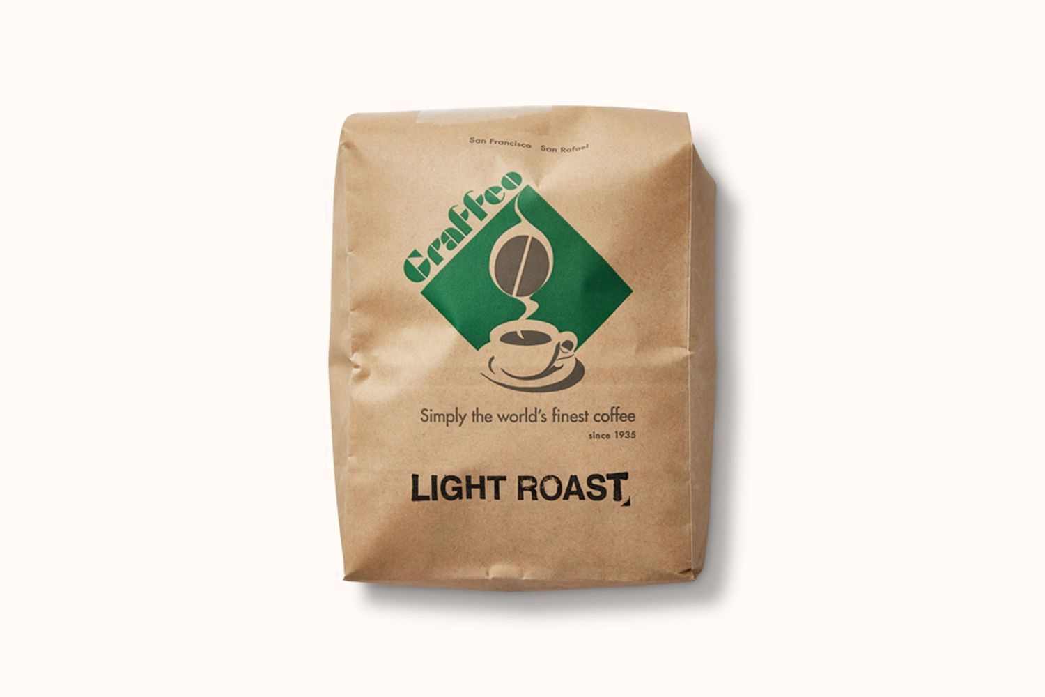 GRAFFEO WHOLE BEAN COFFEE LIGHT ROAST