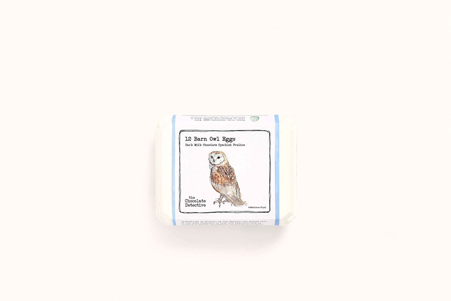 CHOCOLATE DETECTIVE 12 BARN OWL EGGS