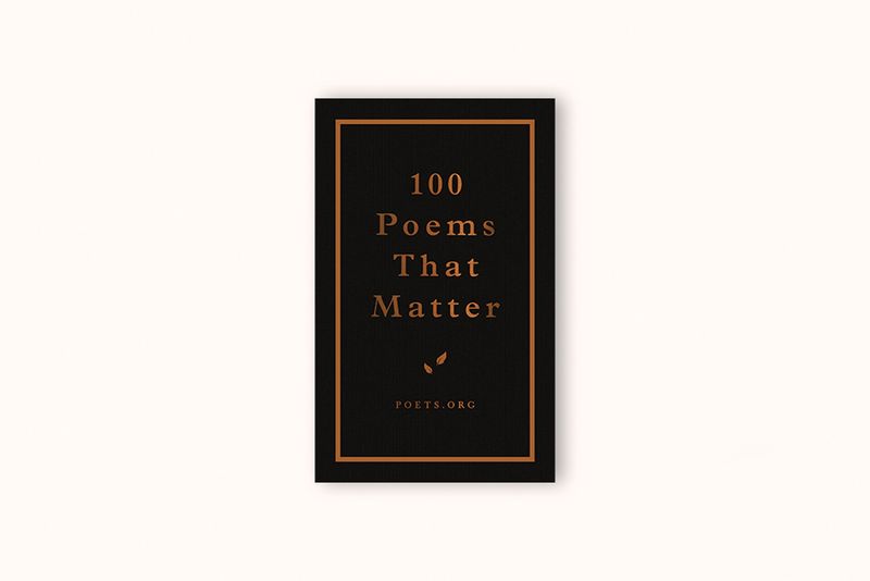100 POEMS THAT MATTER BY THE ACADEMY OF AMERICAN POETS