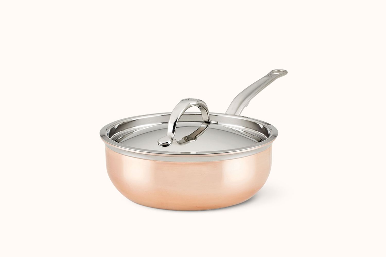 HESTAN COPPER INDUCTION 2 QUART SAUCIER