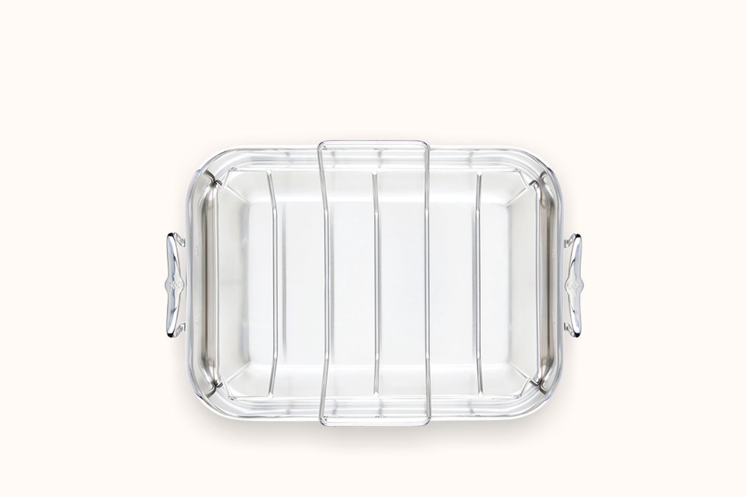 HESTAN STAINLESS STEEL LARGE CLASSIC ROASTER WITH RACK