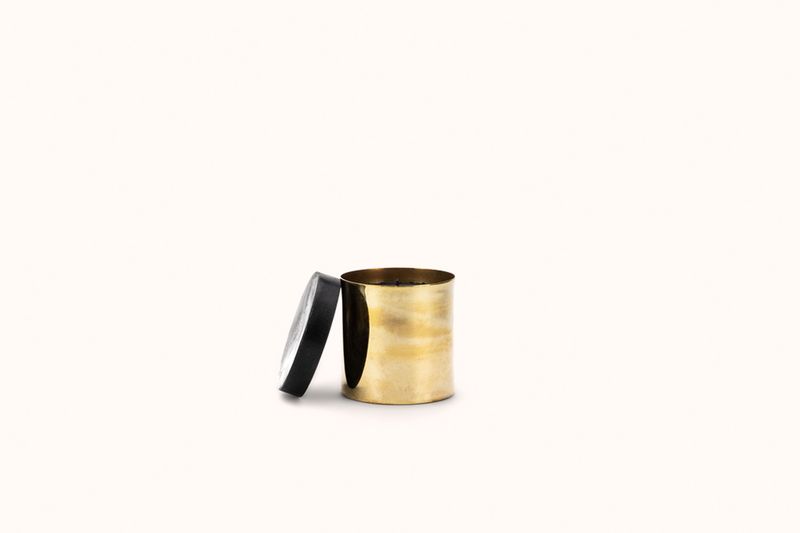 MAD ET LEN BLACK WAX SPIRITUELLE BRASS FUMISTE CANDLE