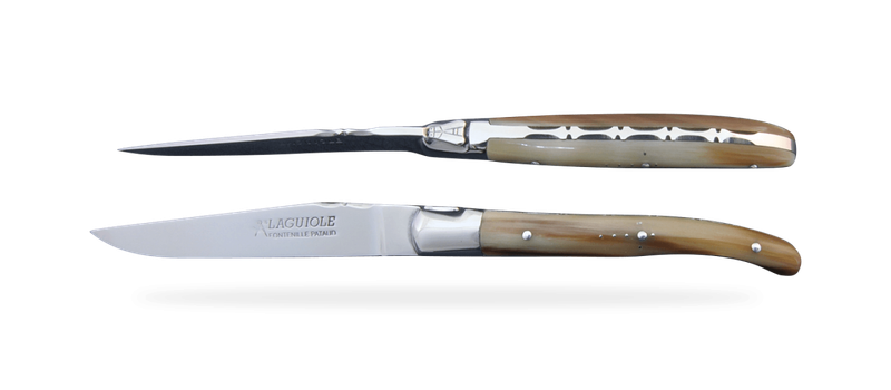 FONTENILLE-PATAUD LAGUIOLE STEAK KNIVES - HORN