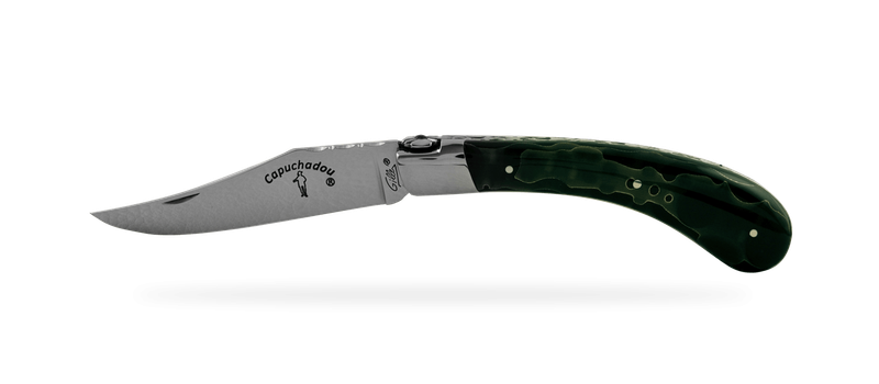 FONTENILLE-PATAUD LE CAPUCHADOU GUILLOCHE KNIFE - BRASS