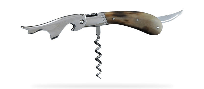 FONTENILLE-PATAUD LAGUIOLE MAGNUM CORKSCREW - COW HORN