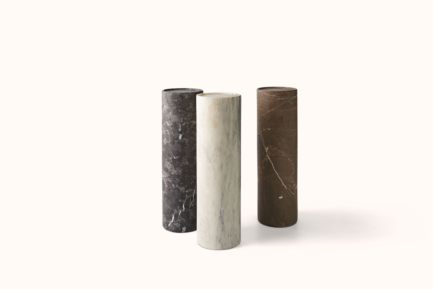 KD BIEL DRINKS .01 STONE SIDE TABLE