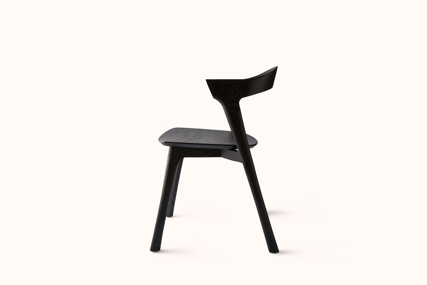 ETHNICRAFT BOK DINING CHAIR - BLACK OAK