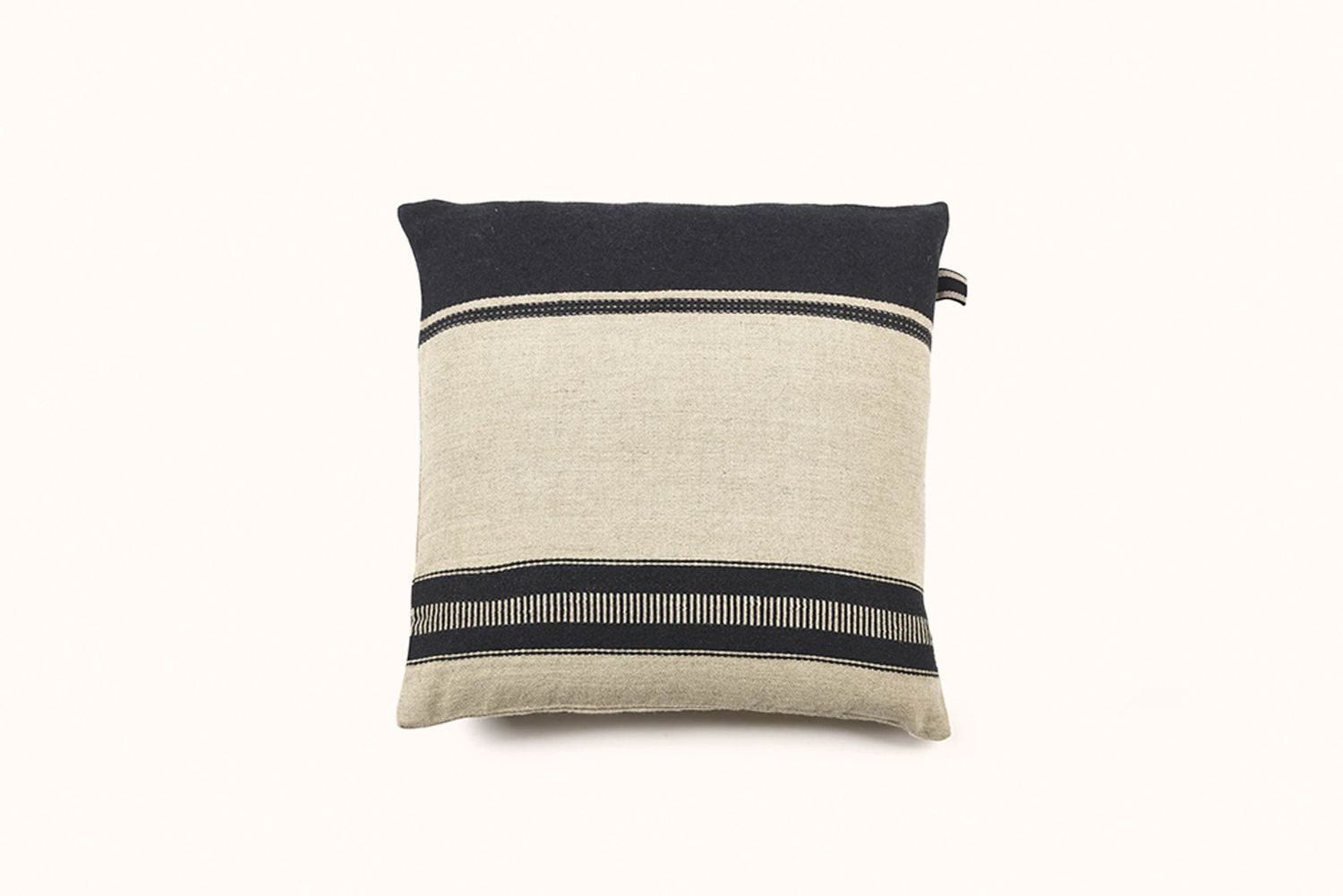LIBECO MULTI STRIPE MARSHALL PILLOW COVER
