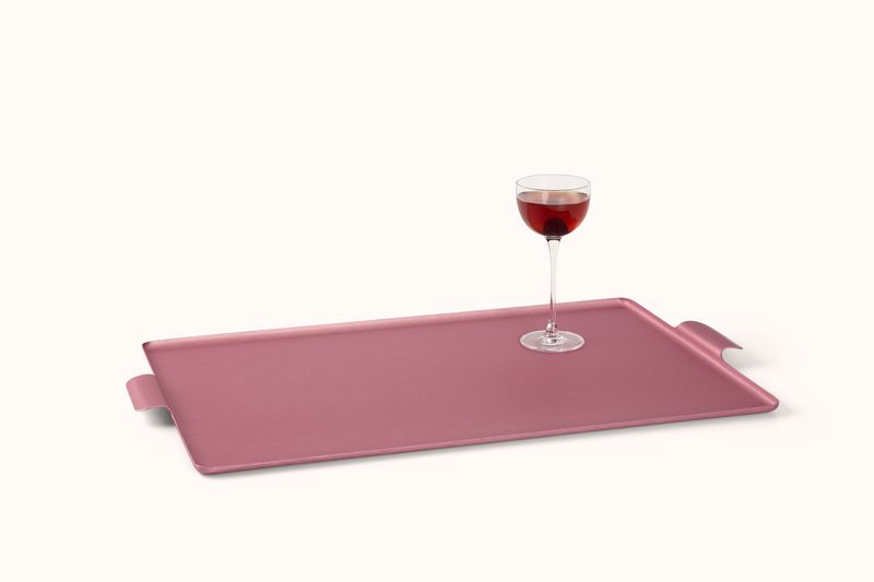 KAYMET ROSE LARGE PRESSED TRAY