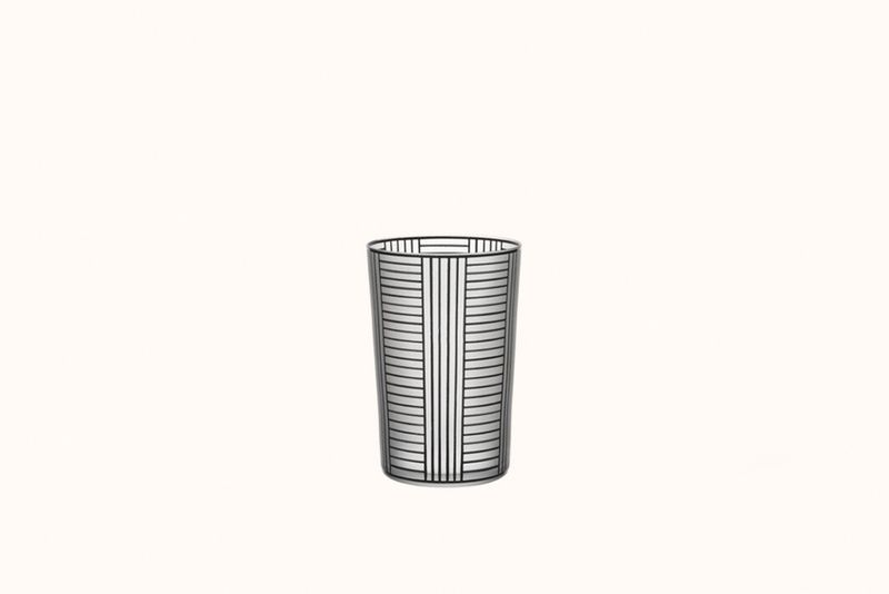 LOBMEYR HOFFMAN BRONZIT LINEAR STRIPE TUMBLER