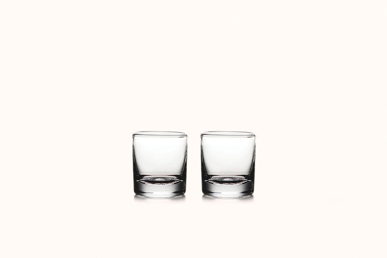 SIMON PEARCE ASCUTNEY DOUBLE OLD-FASHION GLASSES