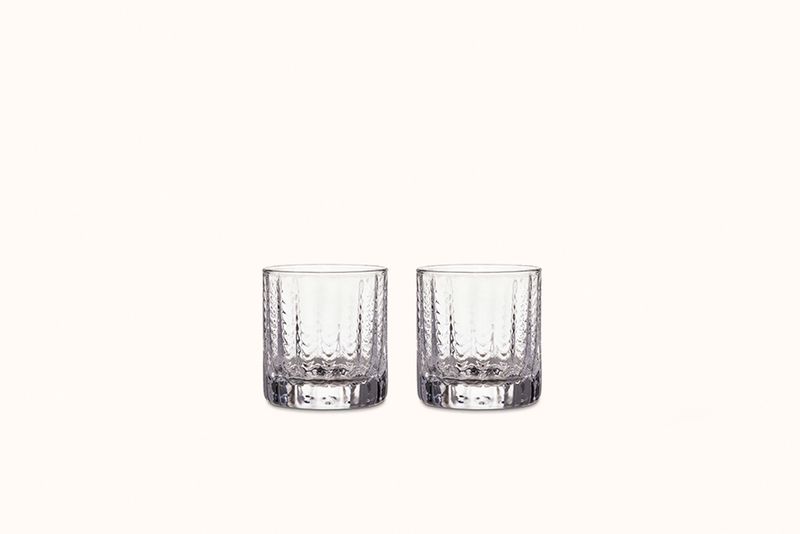 SIMON PEARCE GREENWICH LOWBALL GLASSES
